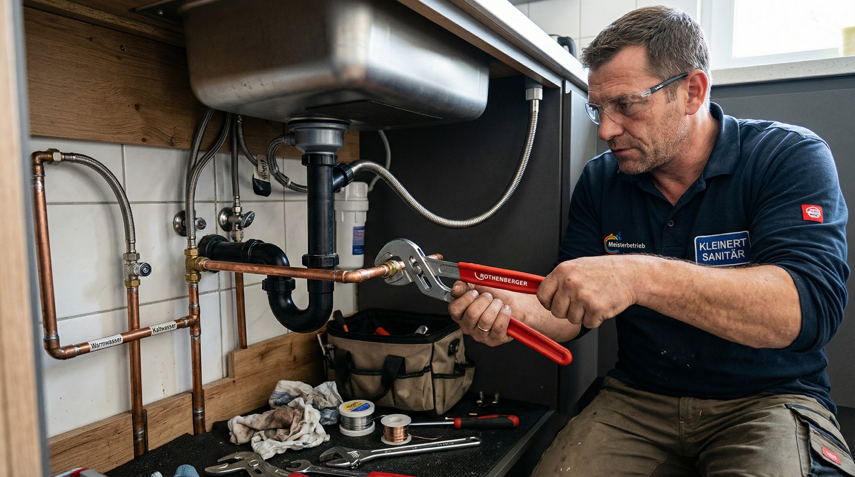 Meisterbetrieb für effiziente Heizungs-, Sanitär- und Klimalösungen – Sanitärinstallateur Herford